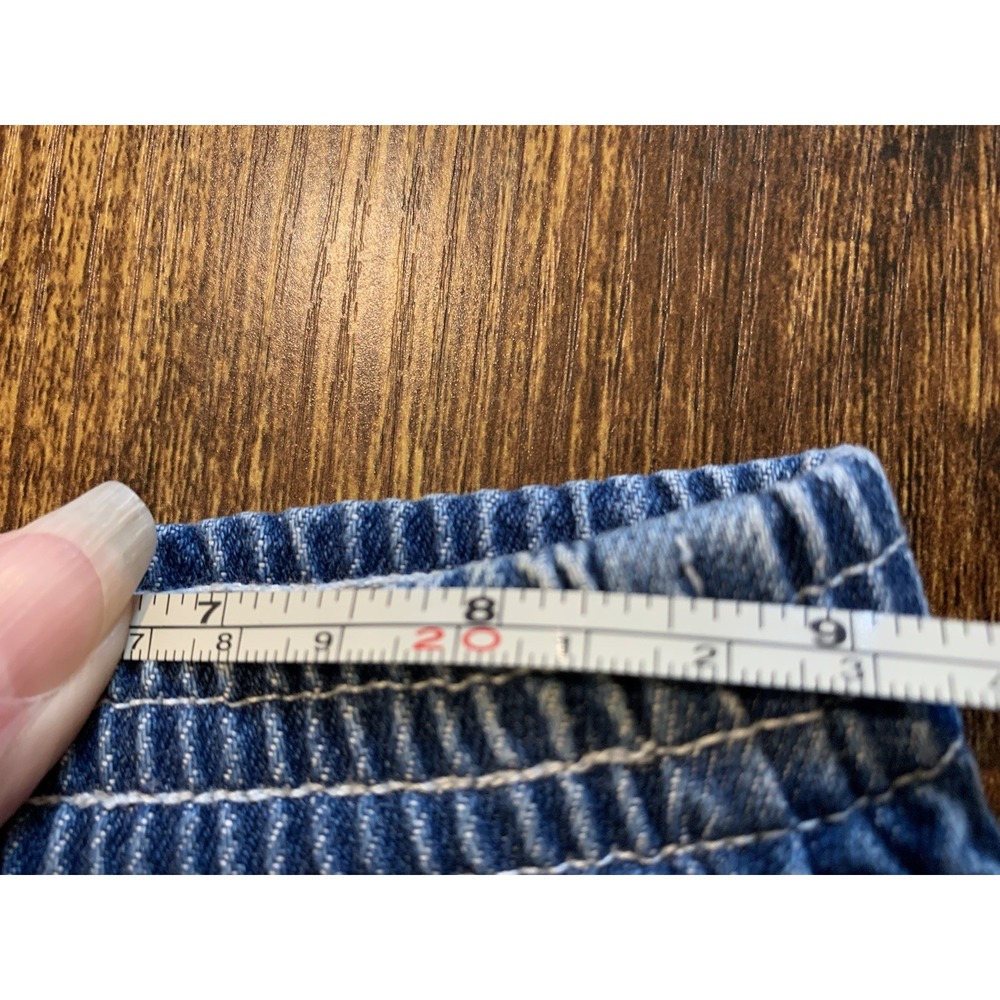 Vintage Y2k Hong Kong Winnie The Pooh Jeans Pants Girls Toddler Cuff Disney 18M - Picture 4 of 6
